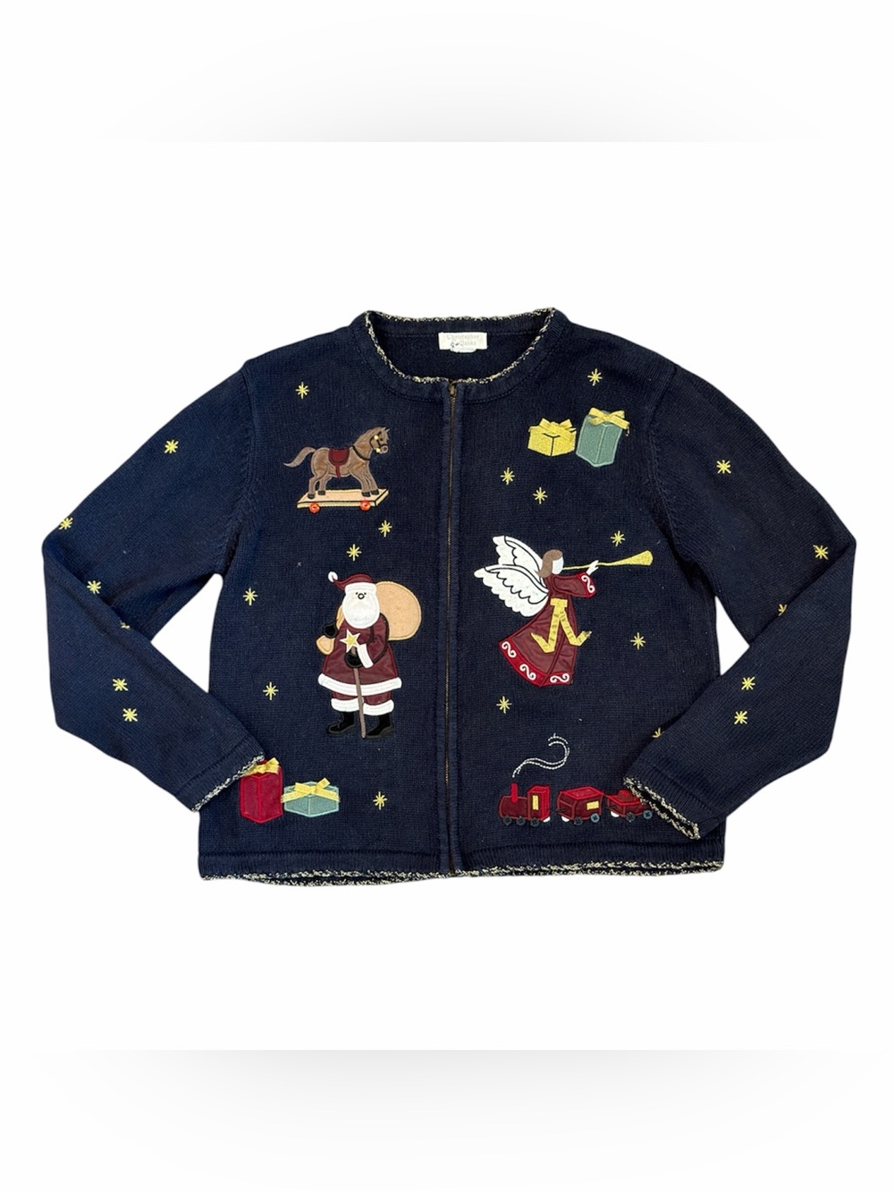Christopher & Banks Christmas Cardigan Sweater
